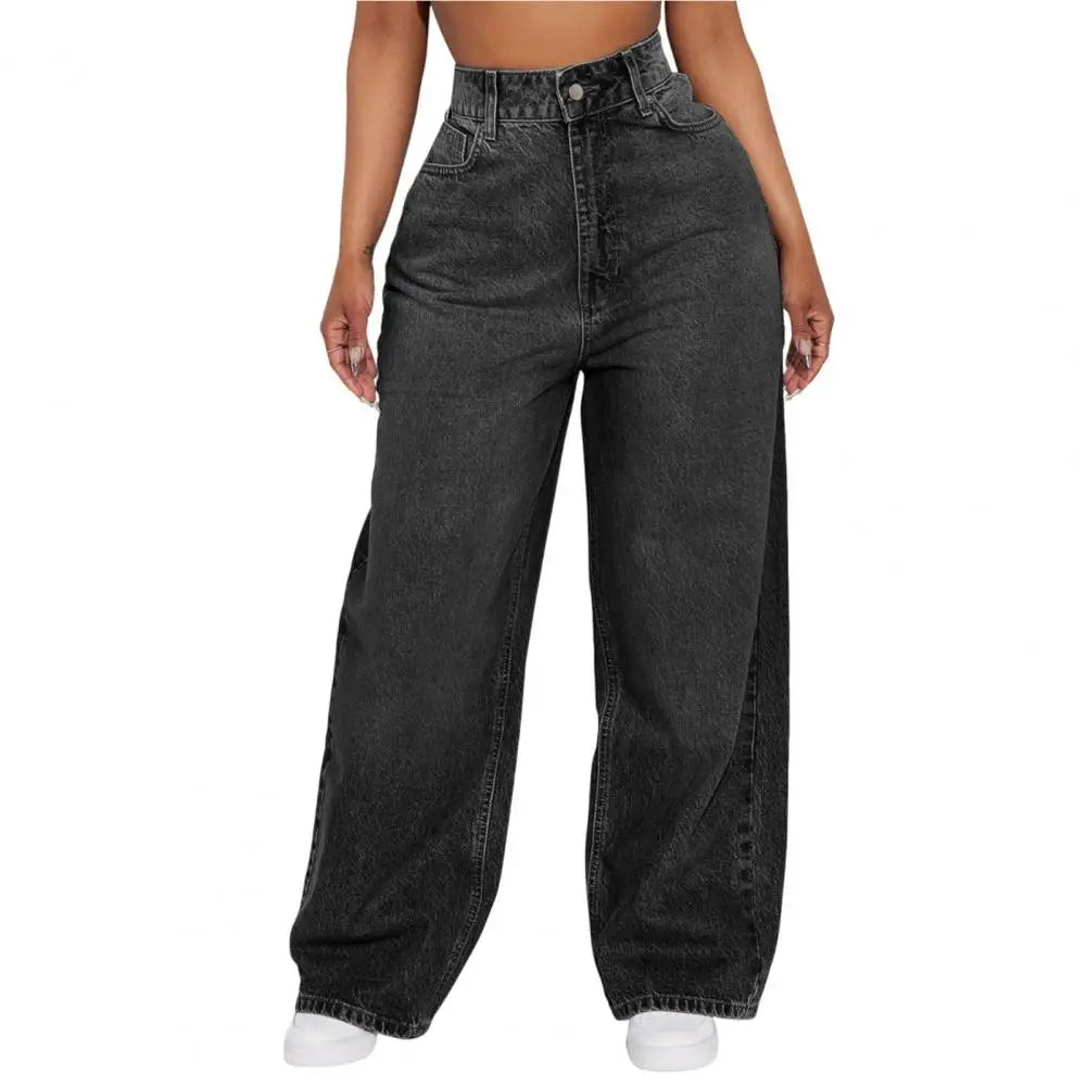 Wide Leg Boyfriend Jeans