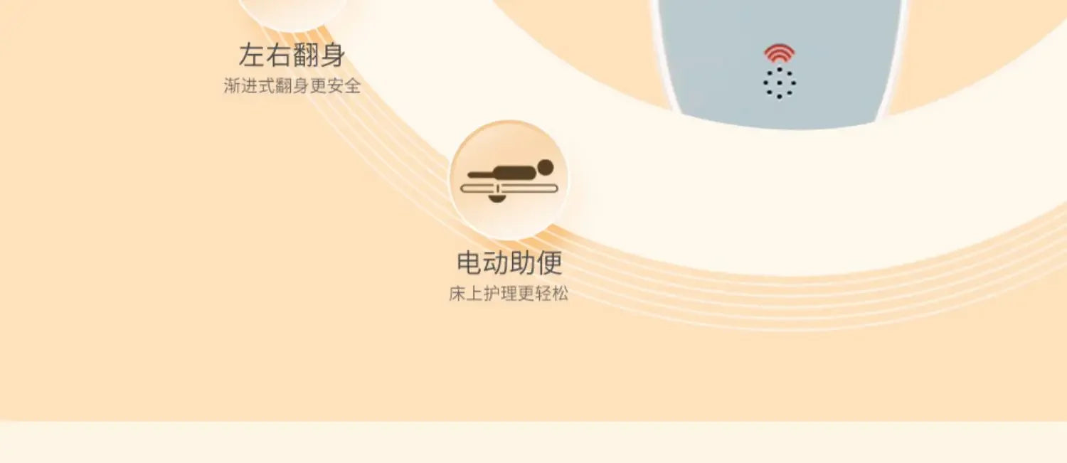 Multi-Functional Electric Nursing Bed