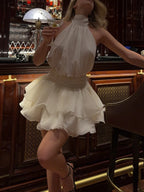 Classic Ruffles prom Gowm