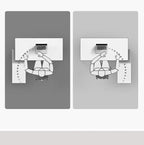 Boss's desk is simple, modern table and chair combination, advanced sense, large class desk, single presiden