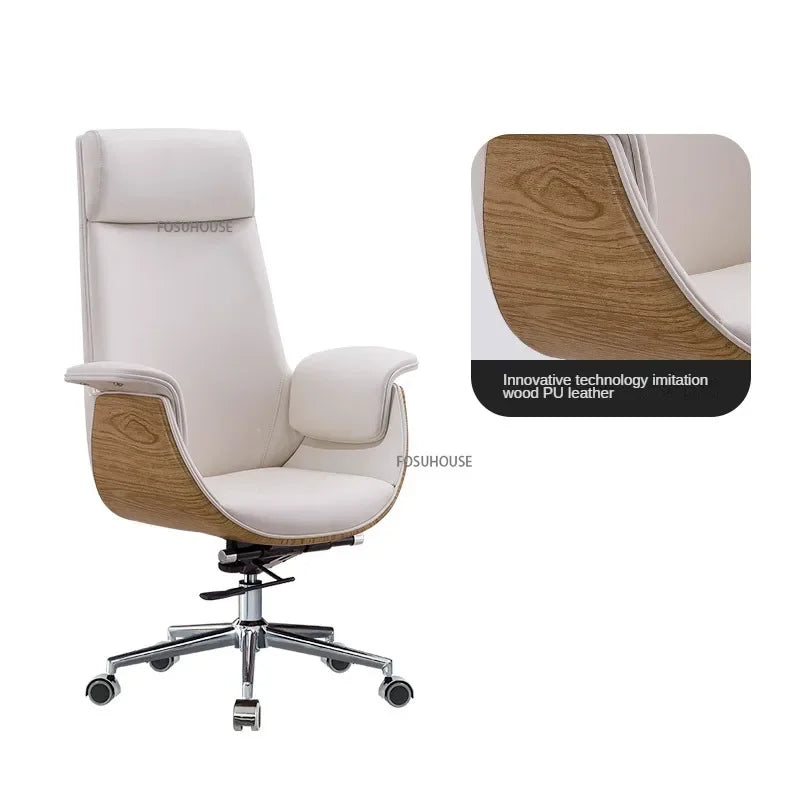 Modern Light Luxury Computer Chair Bedroom Comfortable Gaming Chair Lift Swivel Chairs Office Chairs Ergonomic Executive Chair