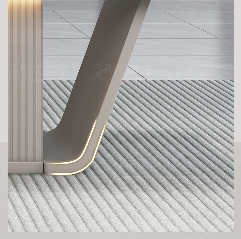 Boss's desk is simple, modern table and chair combination, advanced sense, large class desk, single presiden