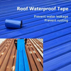 10M Waterproof Heat Insulation Adhesive Fix Tape For Wall Roof Leakproof Repair Tool Roof Color Steel Tile Leak Repair Tape