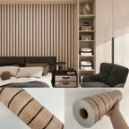 Thick Wood Grain Self-adhesive Wall Stickers for Living Room Wall Cladding Peel and Stick Foam Wallpapers Home Decor Wall Panels