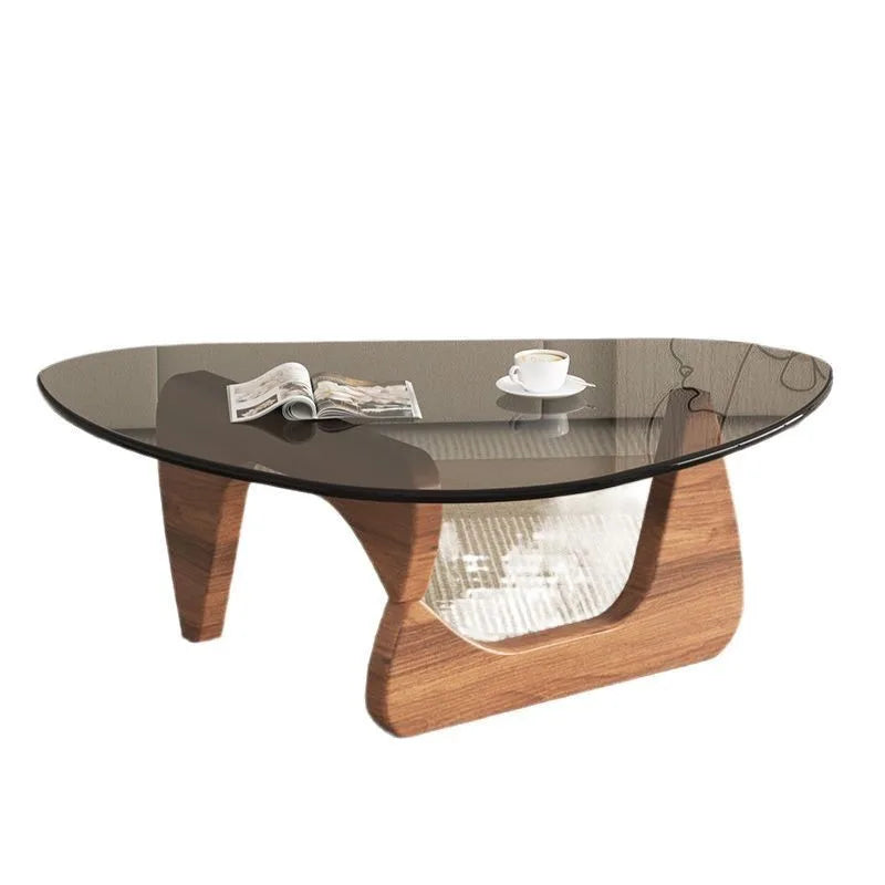 X&D Italian Style Nordic Style Minimalist Coffee Table In Home Living Room Modern And Fashionable Water Droplet Shaped Tea Table