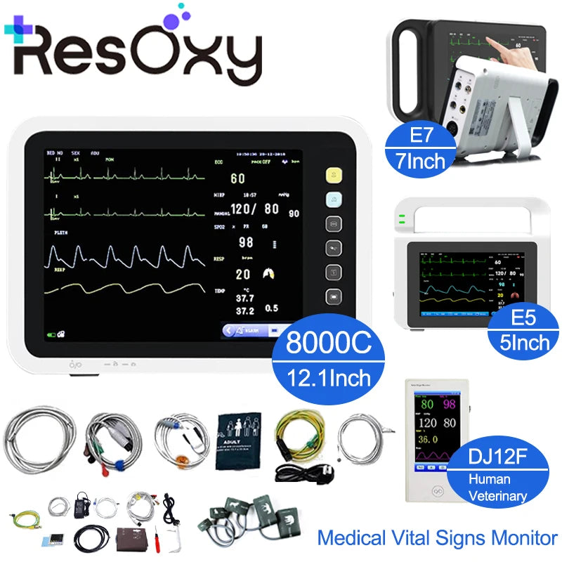 Resoxy 12.1 Digital Vital Signs Monitor