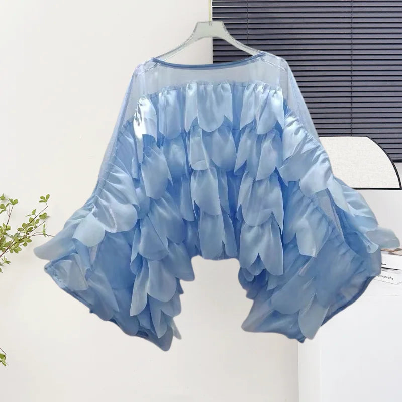 Nice European Chiffon  Blouse