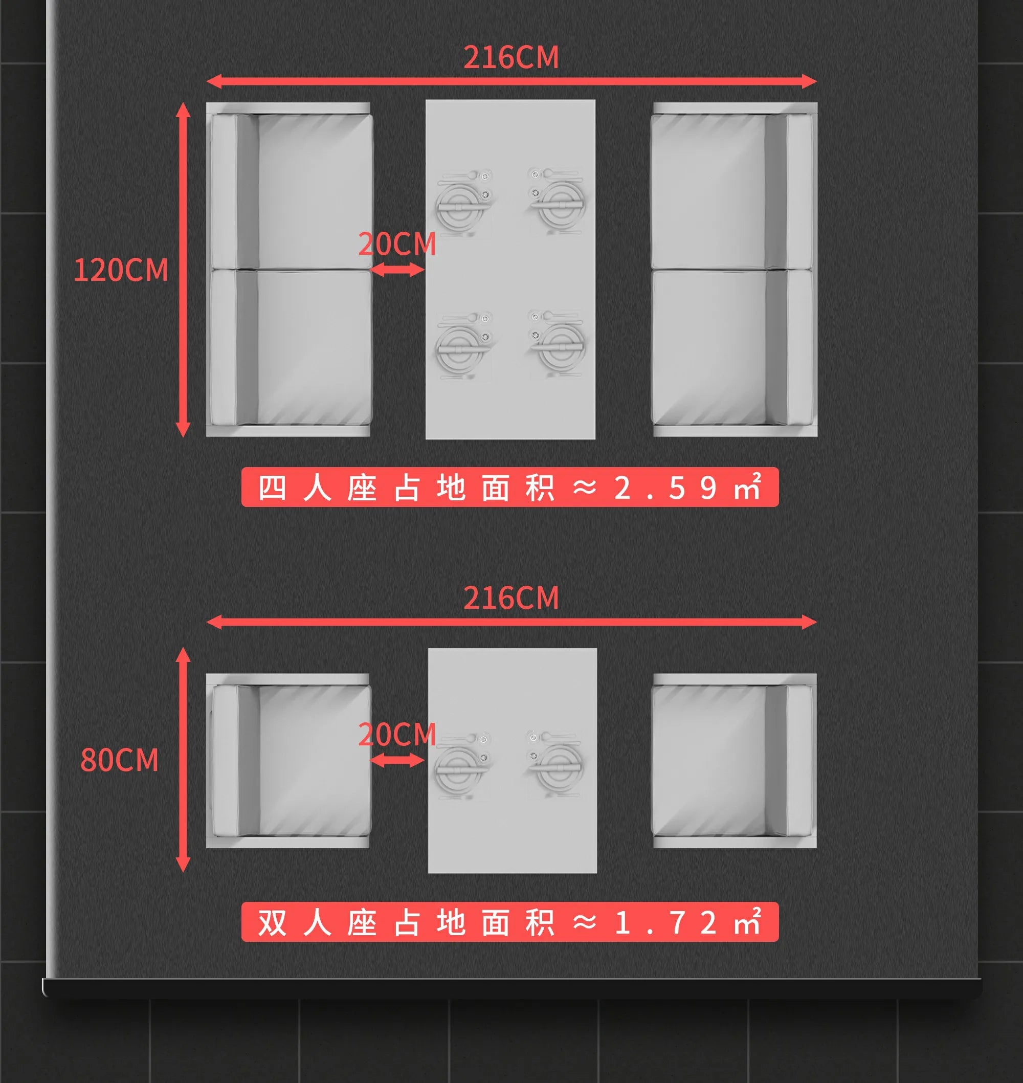 Industrial style booth bar Qingba retro wrought iron sofa coffee barbecue shop commercial restaurant dining table and chair