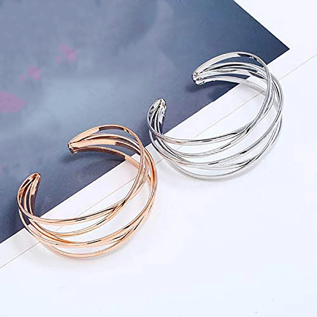 Punk Open Adjustable Bangle