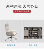Light Luxury Boss Office Desk and Chair Combination Simple Modern President Desk Leadership Room Senior Fur