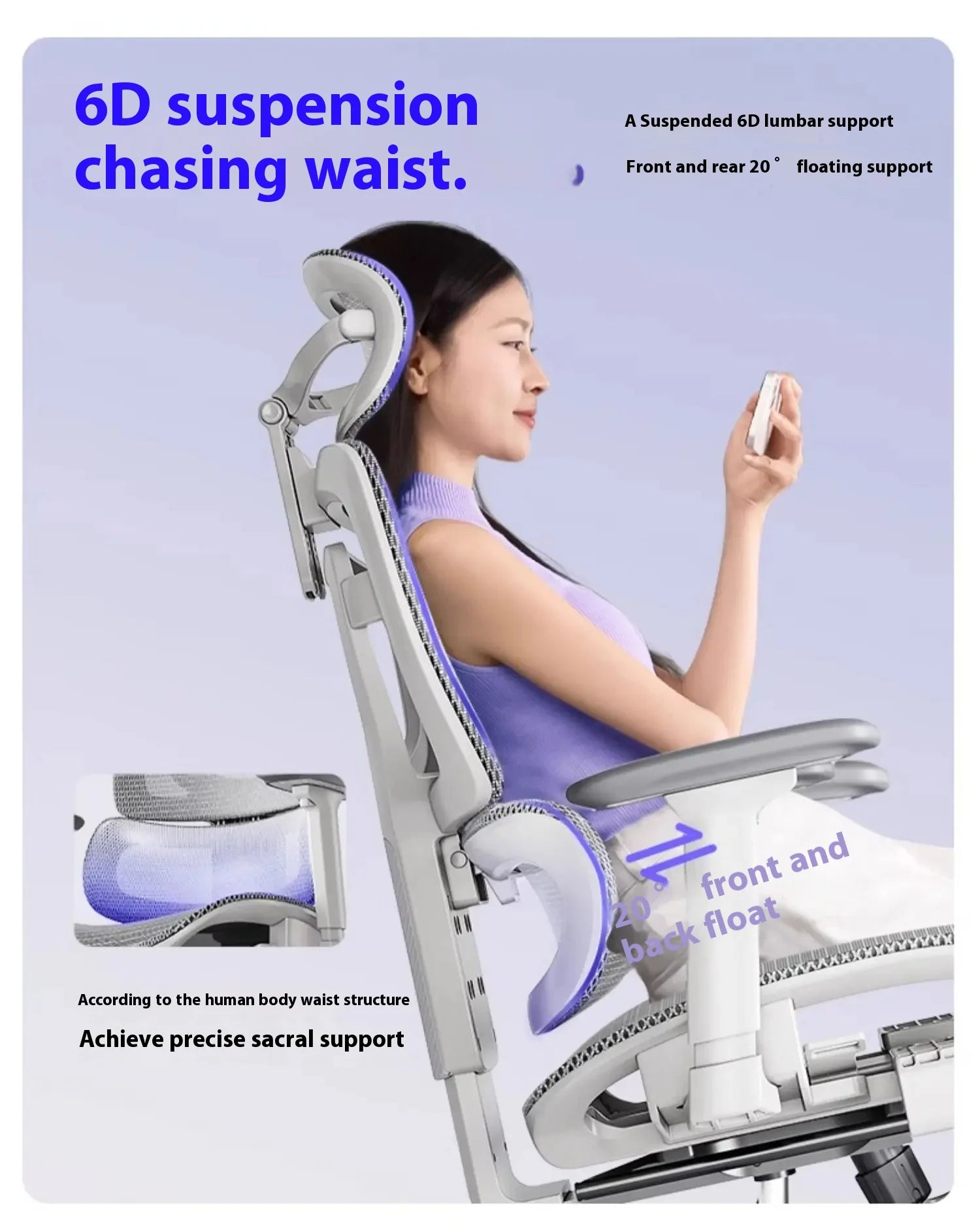 Foot Rest Chair Ergonomic Gaming Chairs Computer Comfortable Wheels Massage Adjustable Sedia Da Ufficio Office Furniture