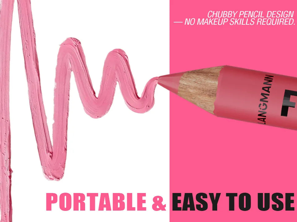 Waterproof Matte Lipliner Pencil Brown Contour Tint Lipstick Pen Long Lasting 12 Color Wooden Lip Liner Pencil Full-lip Makeup