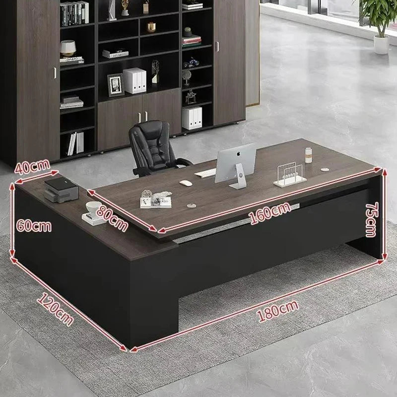 Executive Table Desk Writing Professional Auxiliary Computer Tables Work Corner Student Side Desk Study Mesa Office Furniture
