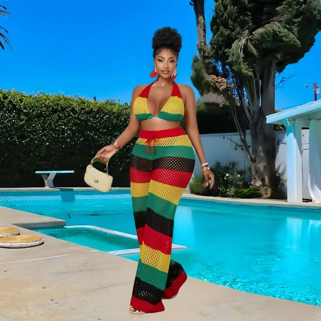 Classic Crochet Siwimsuit