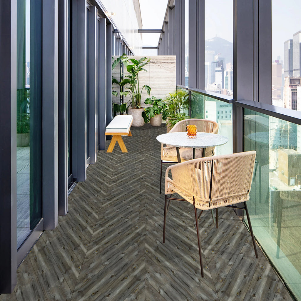 15x90cm Wood Grain Floor Sticker 0.72mm Thick Self-Adhesive PVC Waterproof Wall Stickers Kitchen Bedroom Ground Cover Decal