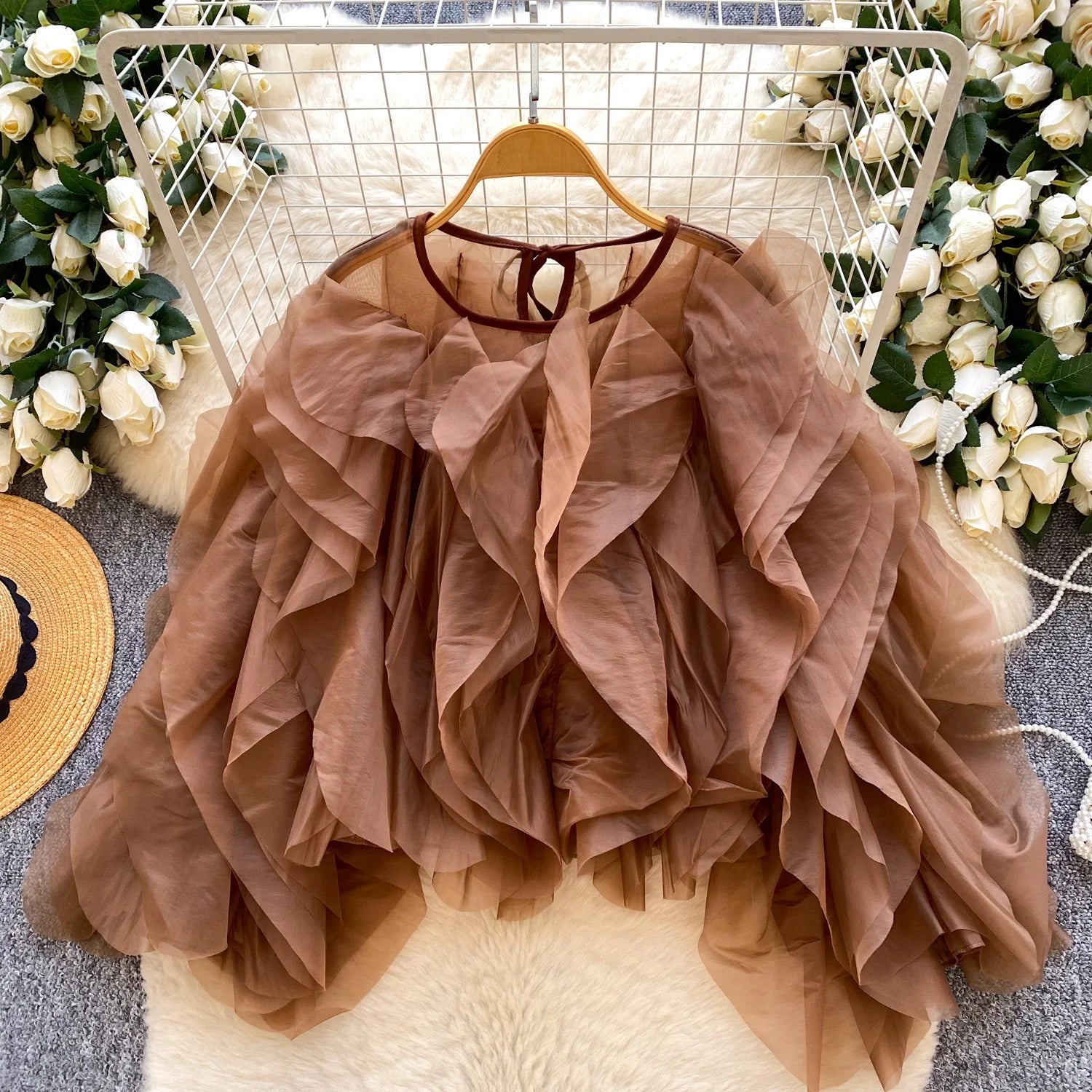 Feminnine Chiffon Top