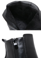 Platform Chelsea Ankle Boots