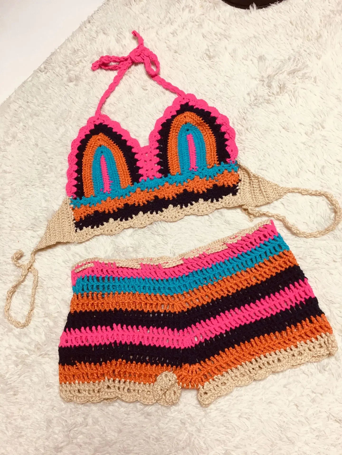 Classic Crochet Swimsuit