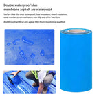 Roof Waterproof Tape Strong Adhesion Heat Insulated Sealing Tape 10M Self-Adhesive Tape Anti Crack Fix Tape for Roof Repairing