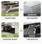 Light luxury boss table, simple modern desk, large desk manager, office desk and chair combination