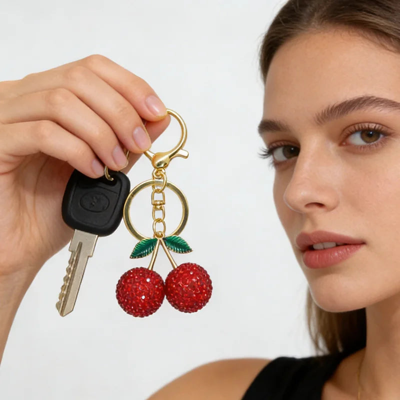 Sparkle Metal Keychain