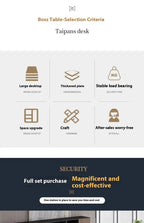 Executive Table Desk Writing Professional Auxiliary Computer Tables Work Corner Student Side Desk Study Mesa Office Furniture