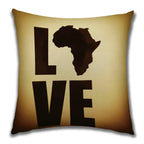 African Costume Clipart Throw Pillow 45x45 Africa Life Collection African Woman Pillowcase Sofa Car Decorative Cushion Cover