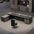 Light Luxury Boss Desk & Chair Set