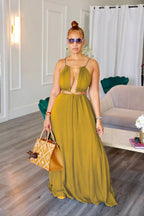 2025 Women's Dress Summer Holiday Solid Long Dresses Sexy Drawstring Lace Up Sleeveless Vestidos Para Mujer Club Party Outfits