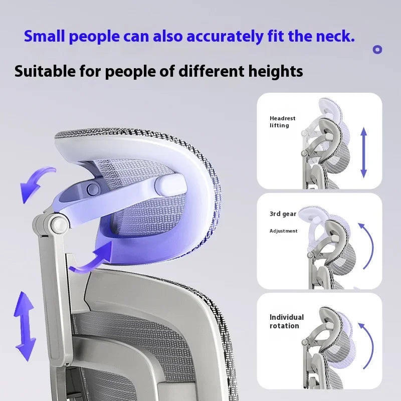 Foot Rest Chair Ergonomic Gaming Chairs Computer Comfortable Wheels Massage Adjustable Sedia Da Ufficio Office Furniture