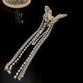 Butterfly Tassel Hair Clip