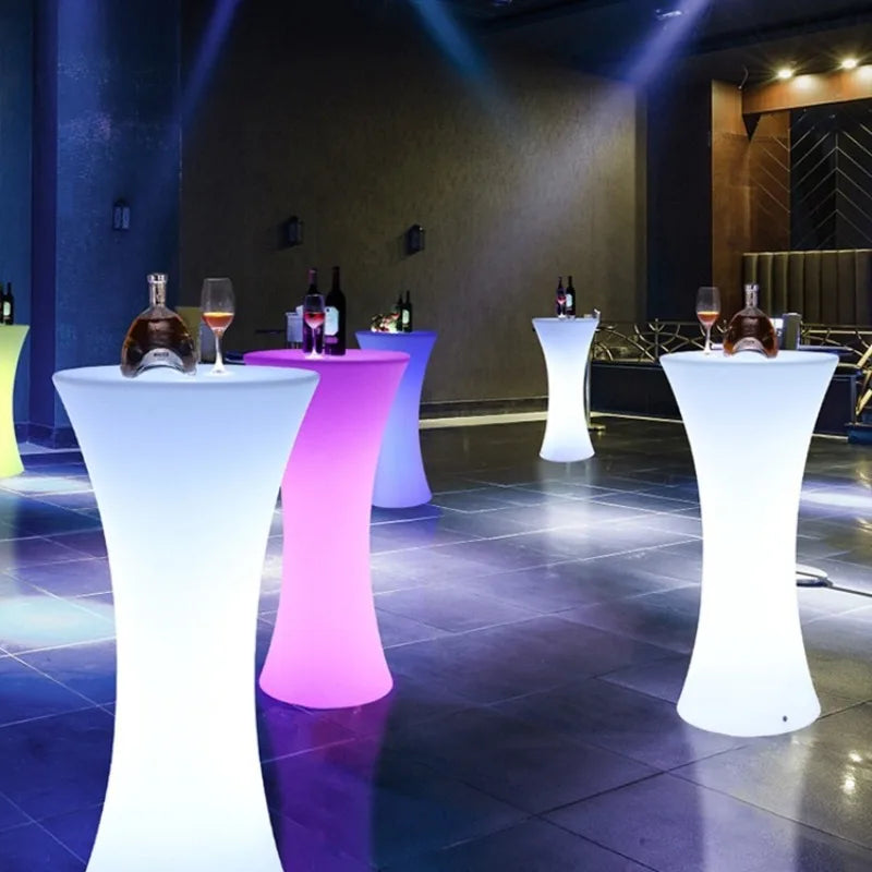 Tall table Bar Tables and chairs Clear bar Night club Retail outdoor balcony activities Exhibition party Cocktail