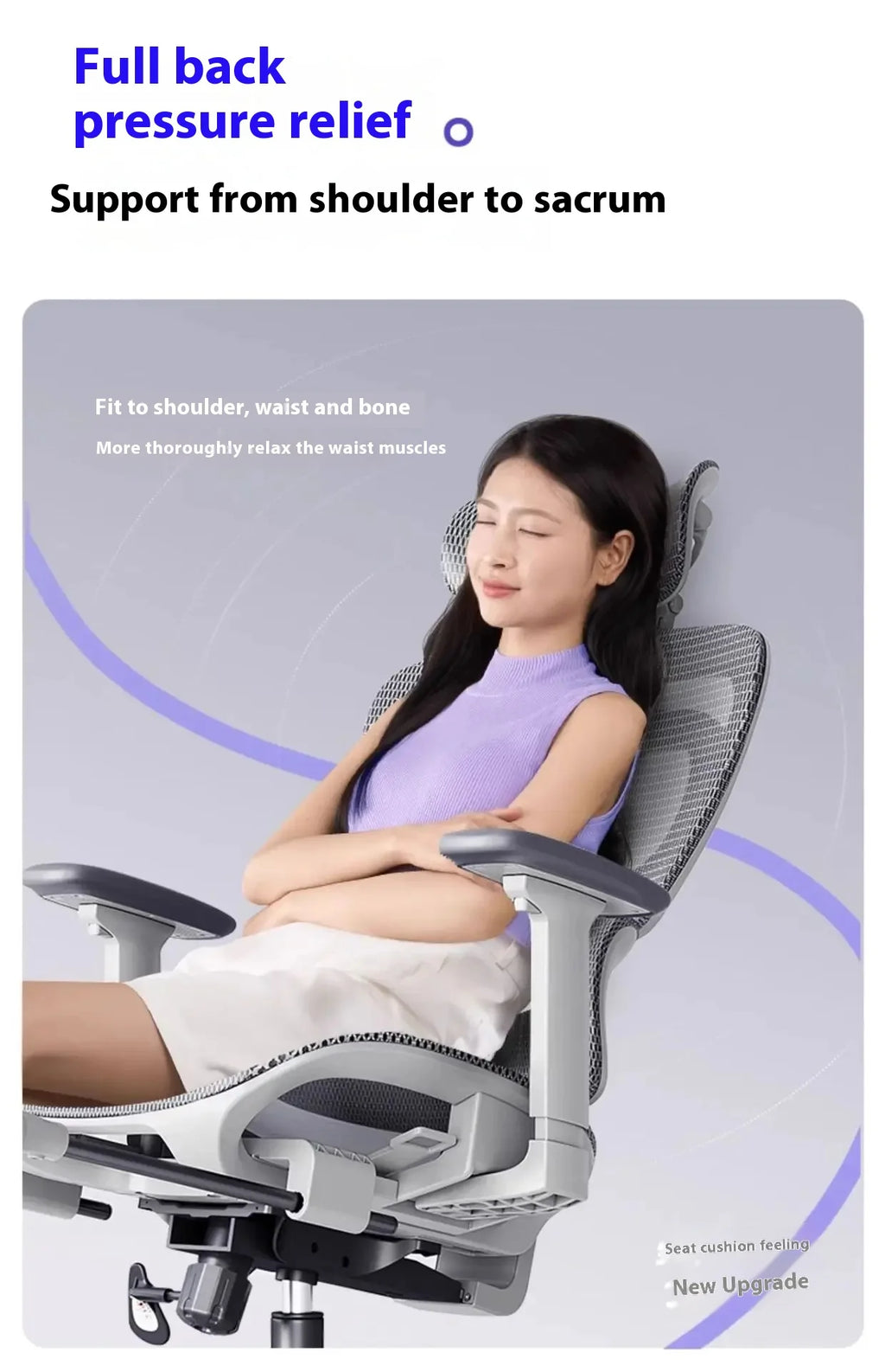 Foot Rest Chair Ergonomic Gaming Chairs Computer Comfortable Wheels Massage Adjustable Sedia Da Ufficio Office Furniture