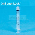 20pcs 1ML 5ML 10ML 20pcs Plastic Luer Lock Syringes Measure Perfume Rinse Disposable Sampler Injector Measuring Injection Syring