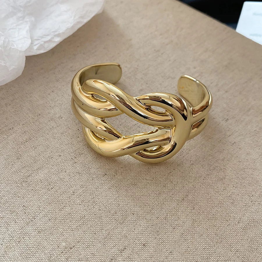 Irregular Geometric Bangle