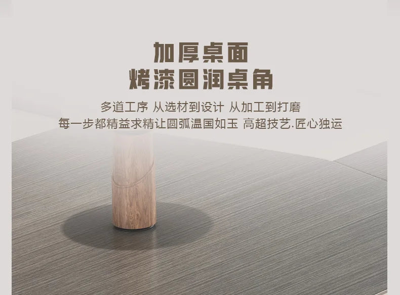 Boss's desk is simple, modern table and chair combination, advanced sense, large class desk, single presiden