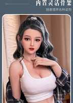 Fully real replica doll mold big breasts and hips aircraft cup sex toys long legs dual channel heating