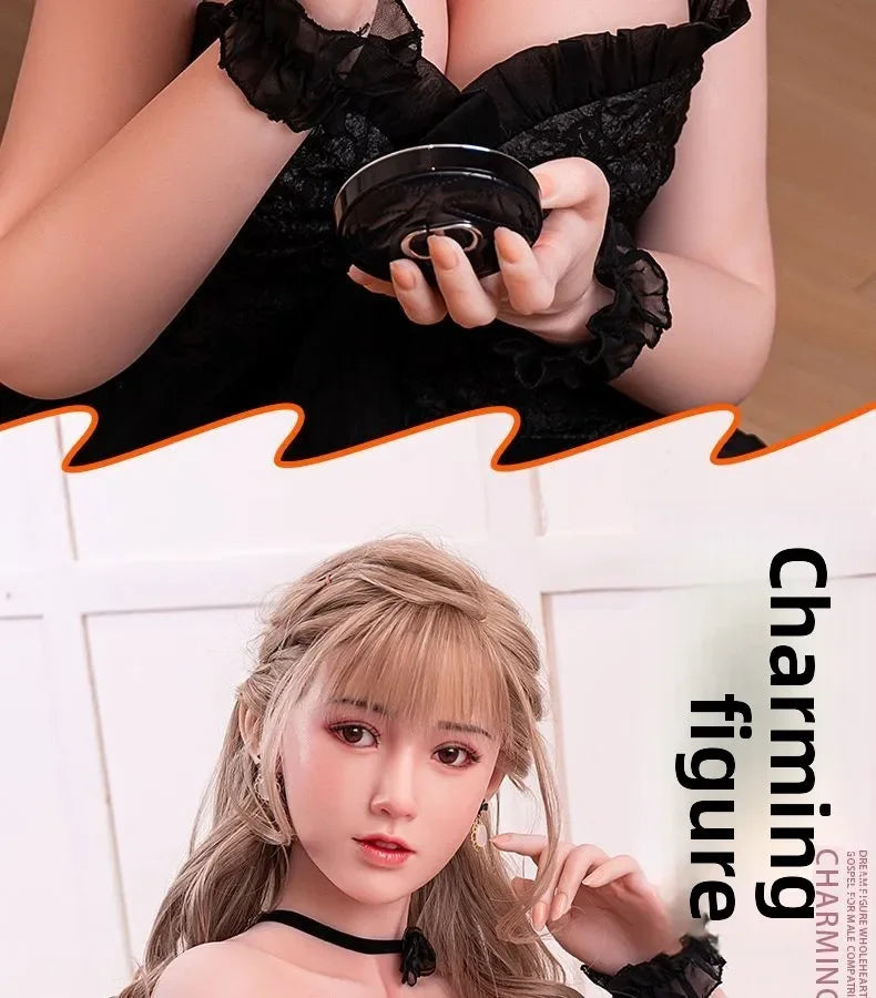 Doll full body solid dual channel real-life proportion aircraft cup skeleton male doll famous instrument intelligent  device