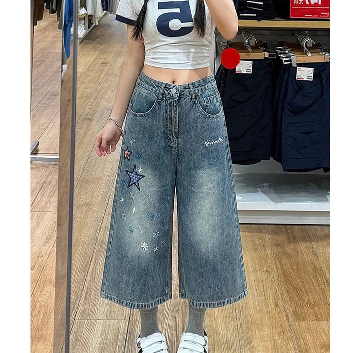 Y2K Baggy Blue Jeans