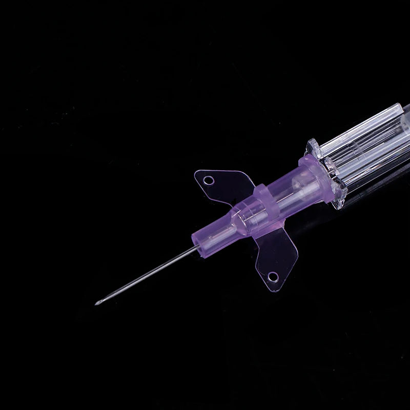 Disposable Animals IV Cannula Intravenous Injection Catheter With Wing 22G 24G 26G For Pet Dog Cat Veterinary Tools