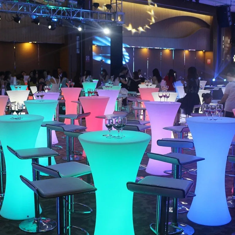 Tall table Bar Tables and chairs Clear bar Night club Retail outdoor balcony activities Exhibition party Cocktail