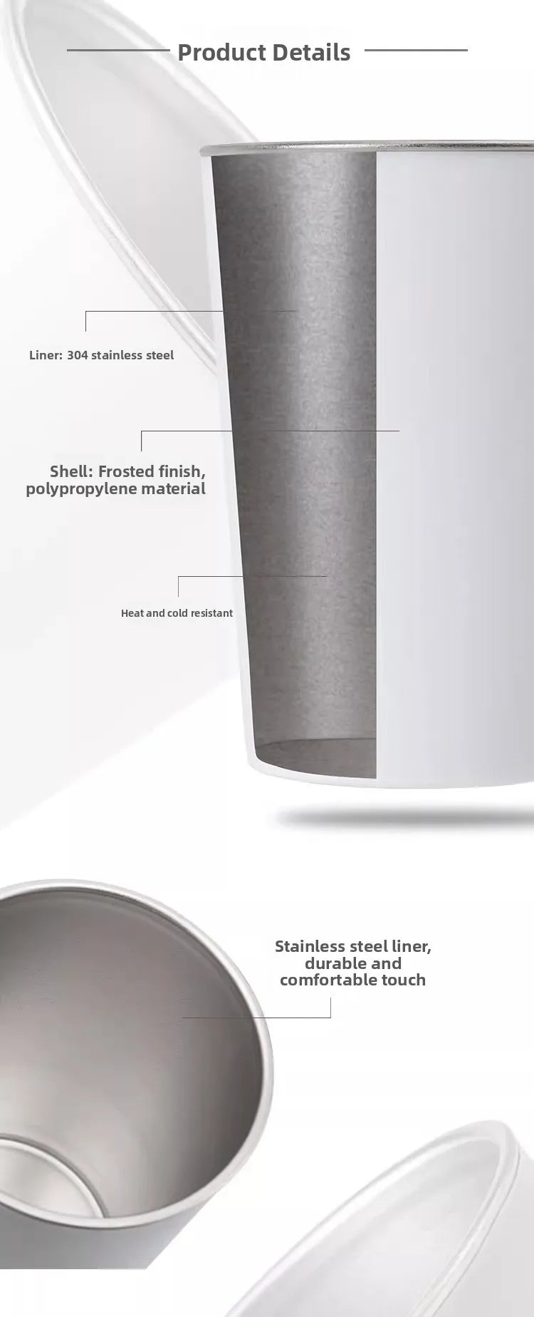 Steel Toothbrush Cup