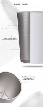 Steel Toothbrush Cup