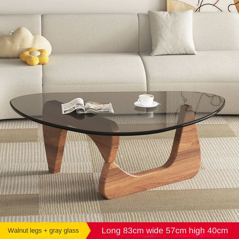 X&D Italian Style Nordic Style Minimalist Coffee Table In Home Living Room Modern And Fashionable Water Droplet Shaped Tea Table