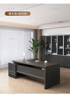 Wooden Boss Table Simple Modern Cabinet Designer Reading Reading Desk Secretary High Quality Art Bureau Meuble Office Furniture