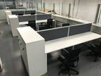 Staff Computer Desk Workstation Booth