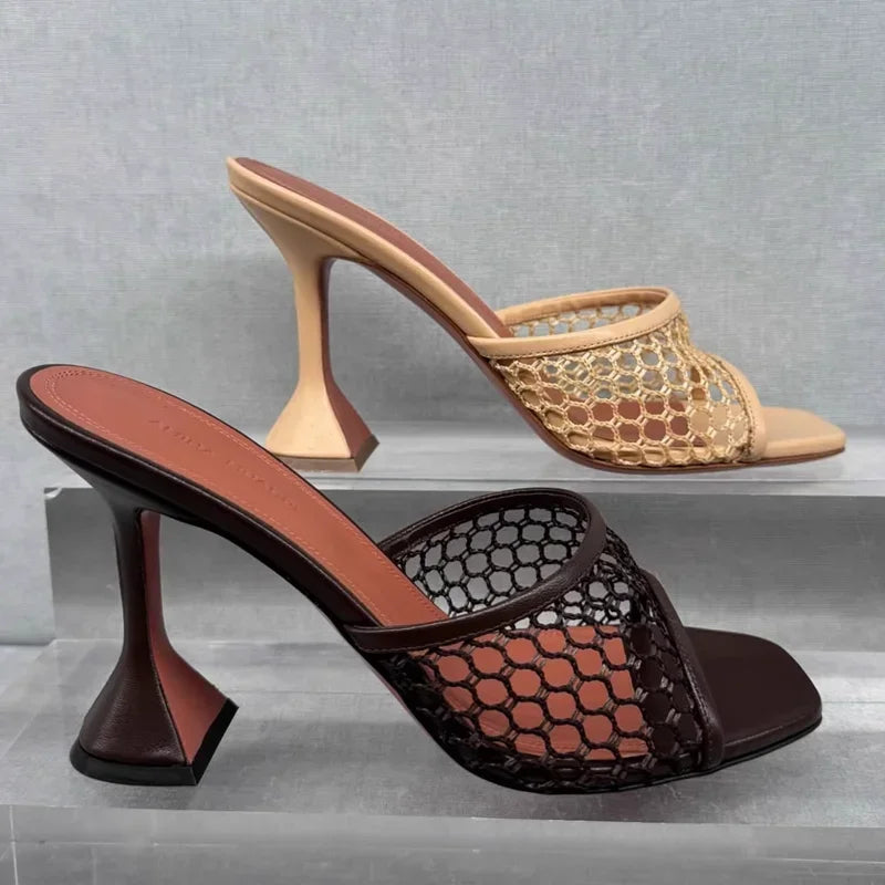 Wine Glass Heel Slippers
