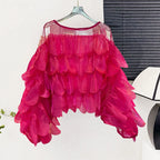 Nice European Chiffon  Blouse