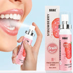 20ML Fresh Oral Spray Antibacterial Gum Care Portable Deodorizing Spray with Long Lasting Fragrance for Oral Health Care