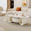 Modern Oval Center Table